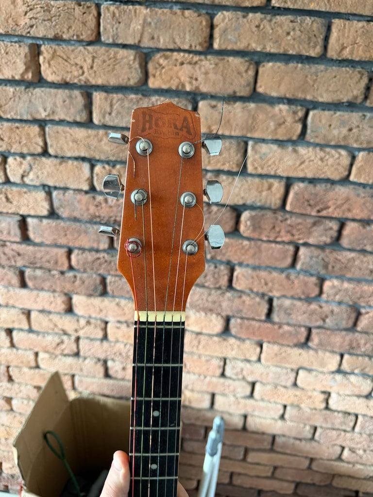Hora Reghin kesik kasa akustik gitar - 2