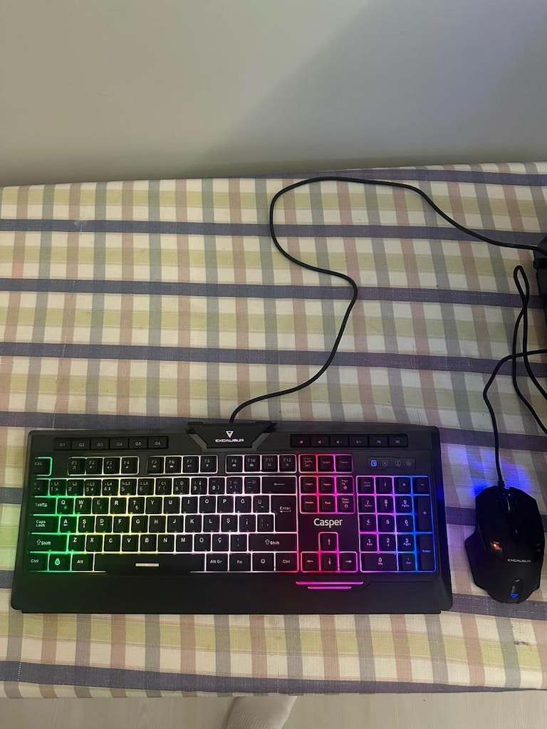 Garantili kutulu Gaming kasa + klavye + mouse - 10