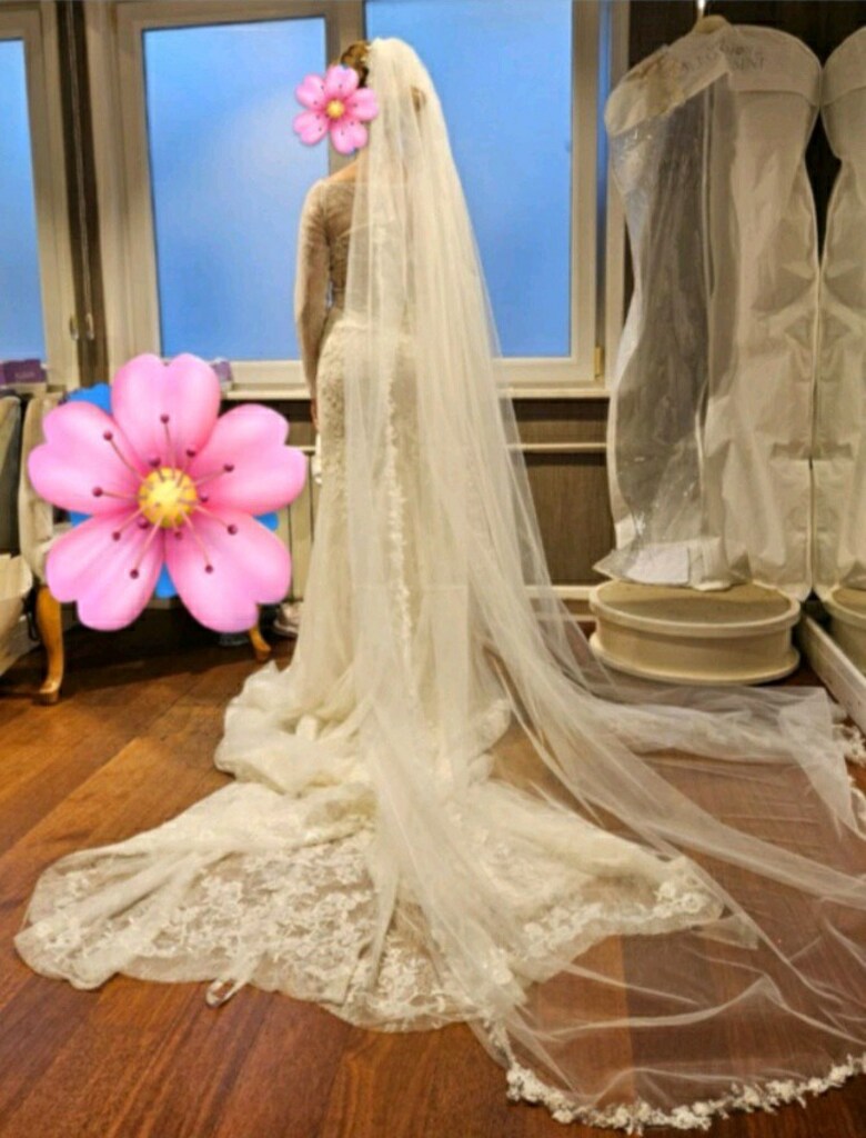 ORİJİNAL OLEG CASSINI BALIK MODEL GELİNLİK – 38 BEDEN – 1 KEZ GİYİLDİ - 3