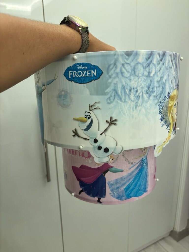 Yıldızlı & Çiçekli gece lambası (ikea), Frozen(Elsa) oda lambası - 5