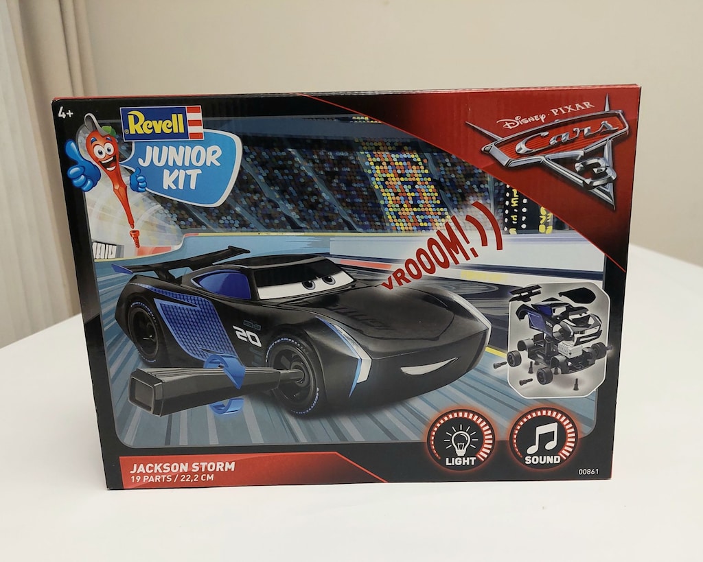 Revell Junior Kit - Cars Jackson Storm (Sıfır Kutusunda) - 8