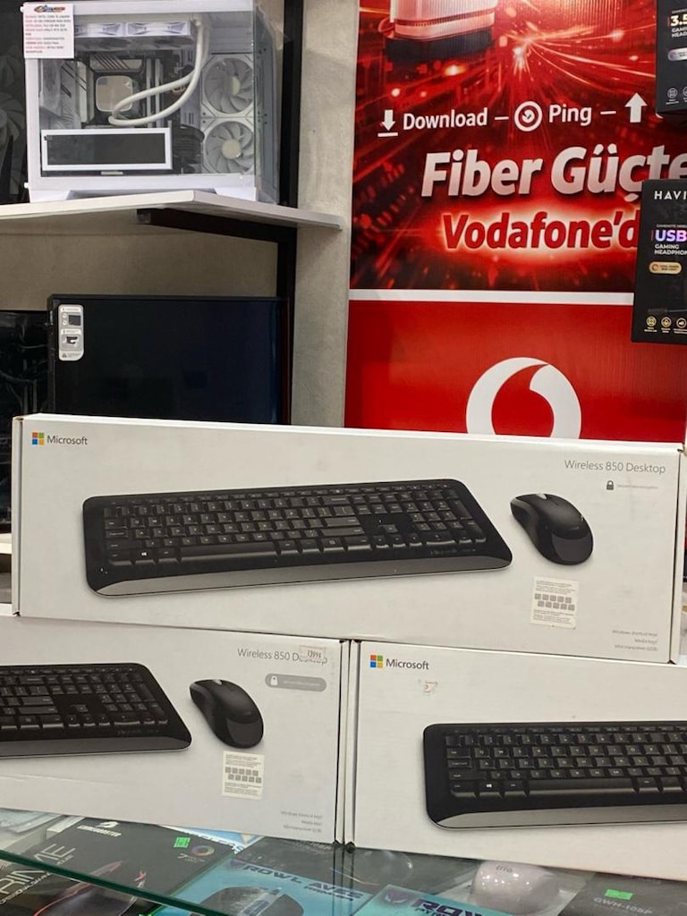 MICROSOFT WIRELESS 850 | KABLOSUZ KLAVYE & MOUSE SETİ - 4