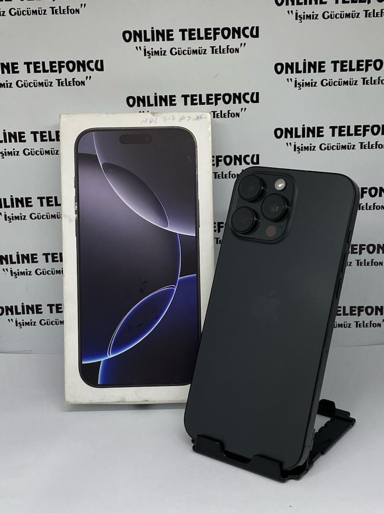 İphone 16 Pro Max 256 GB Pil %89 Orijinal Hatasız - 2