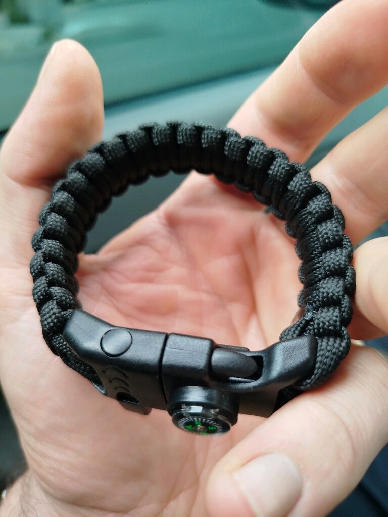 paracord survival bileklik - 2