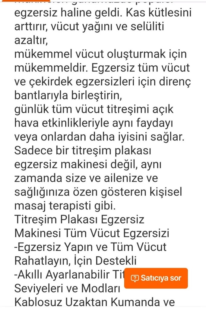 Titreşimli spor aleti RAIDEN PQ-CFN02 yeni sayılır - 10