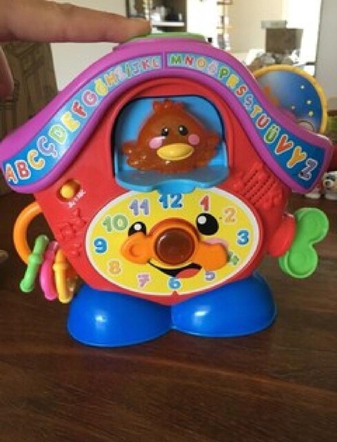 Fisher Price Eğitici Guguklu Saat Işıklı ve Sesli