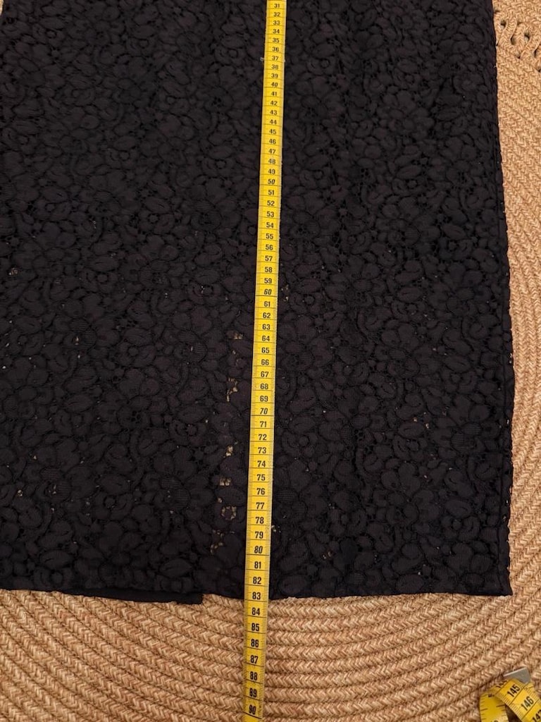 zara siyah dantel etek - 4