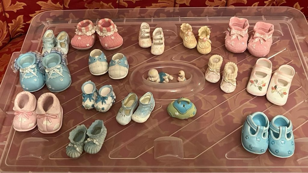 Minyatür Bebek Ayakkabıları Koleksiyonu – Dekoratif Mini Ayakkabılar - 6