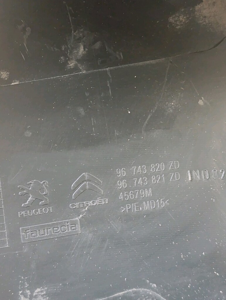 CİTROEN C-ELYSEE -PEJO 301 DİREKSİYON ALT ÜST PLASTİK KAPAKLARI - 6