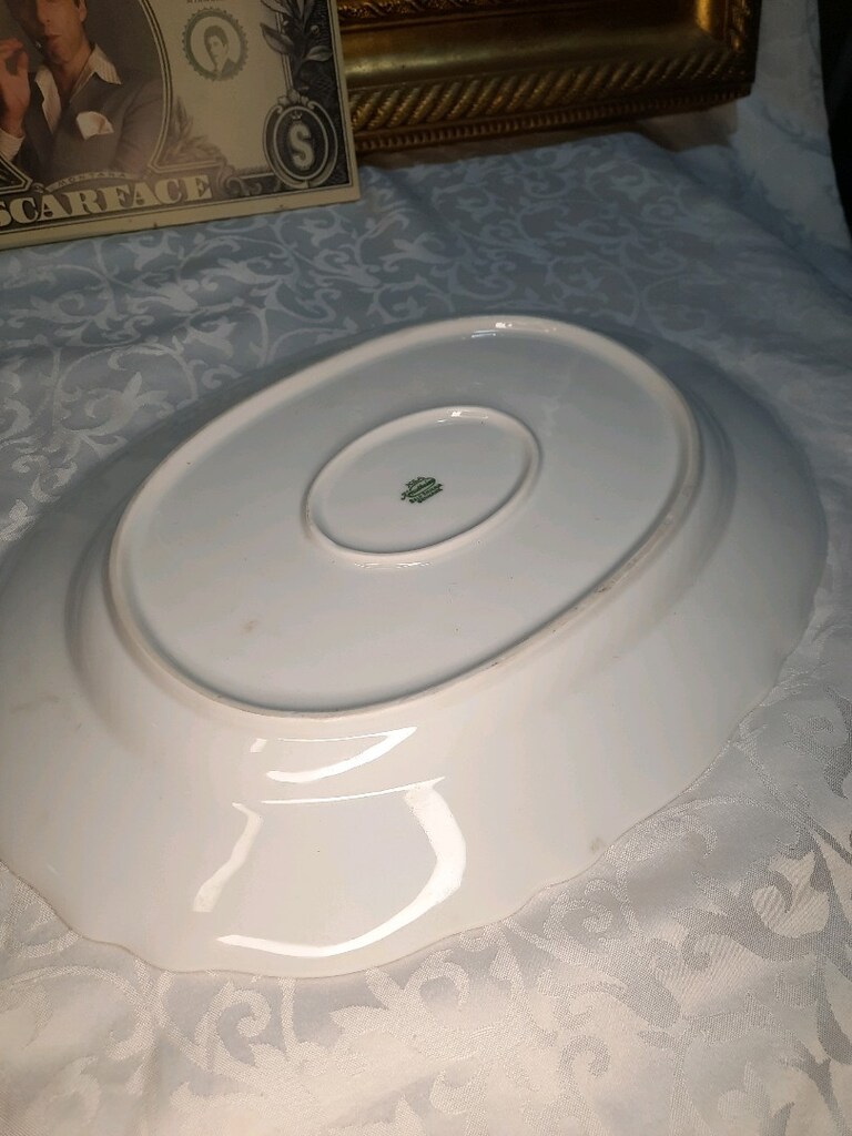 Baviera Alman vintage dönem porselen tabak - 6