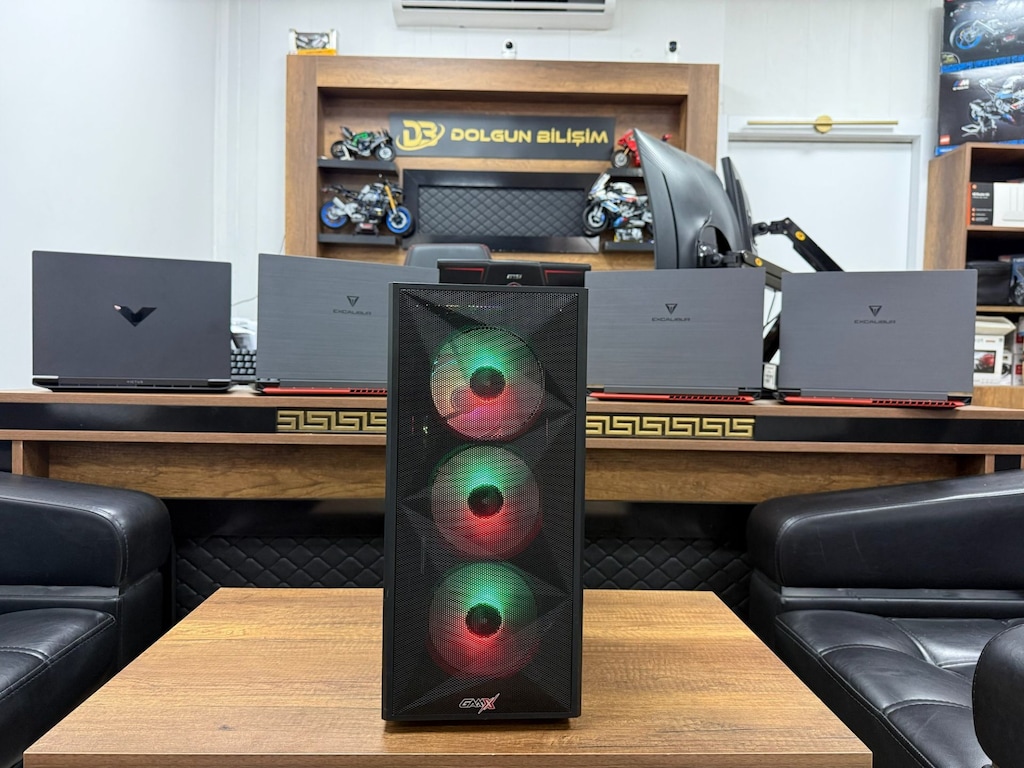 GAMX AMD Ryzen 5 5600X 32GB RAM 512GB SSD GTX1660S 8GB Oyuncu Kasası - 3