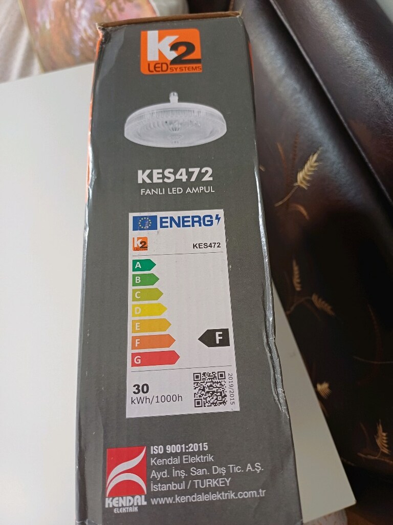 FANLI KUMANDALI LED LAMBA VANTİLATÖR - 3