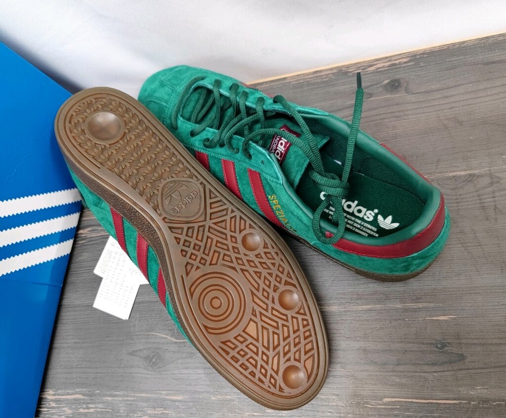 Adidas Handball Spezial Green/Burgundy - 3