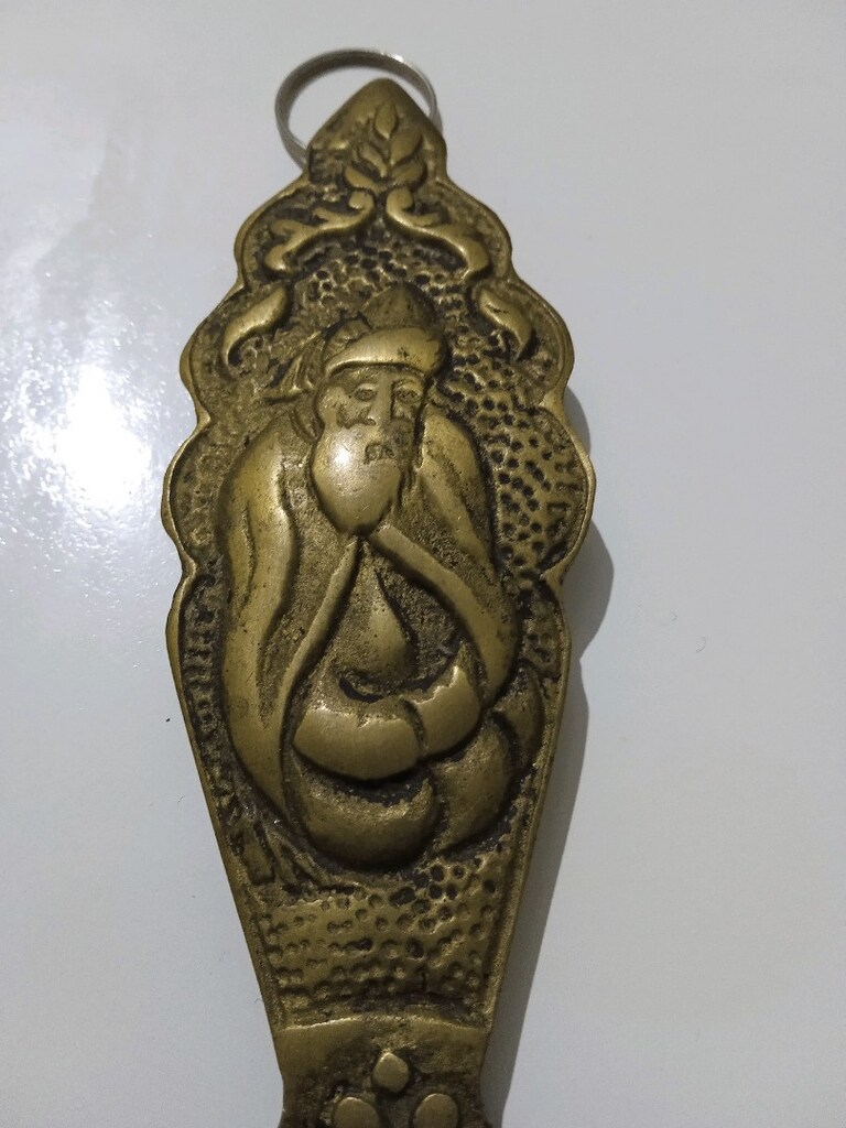 KABARTMA SELİMİYE DESENLİ AĞIR BÜYÜK BOY ÇATAL & MEVLANA FİGÜRLÜ ÇATAL - 5