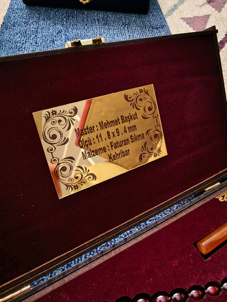 FATURAN SIKMA KEHRİBAR SET - 2