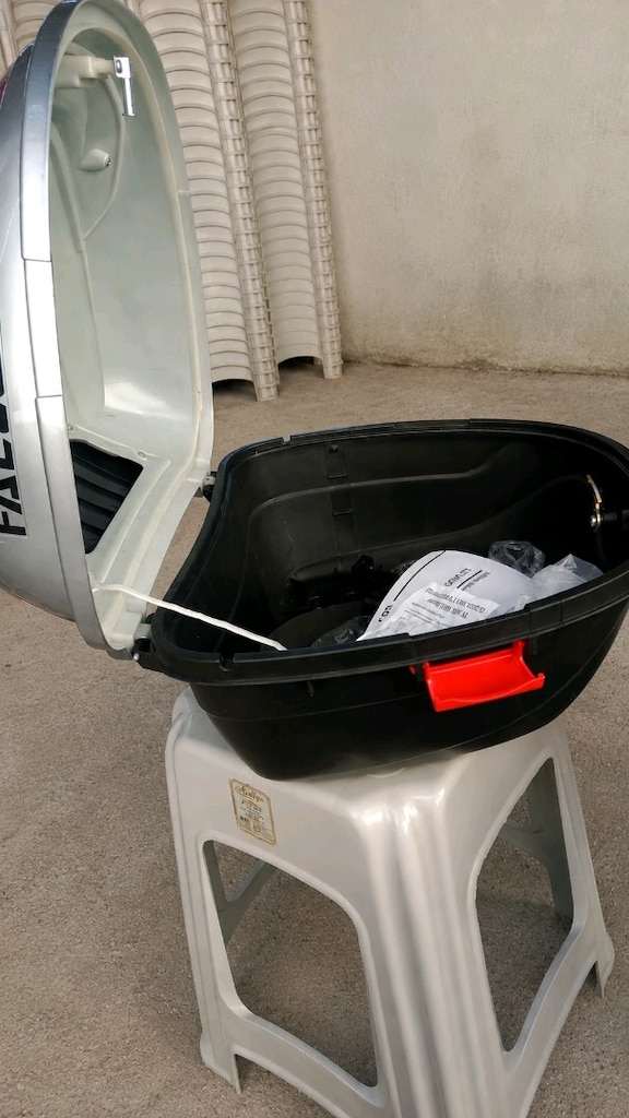 Motor bisiklet çanta Falcon 32L Stoplu Top Case - Sıfır Ayarında - - 4