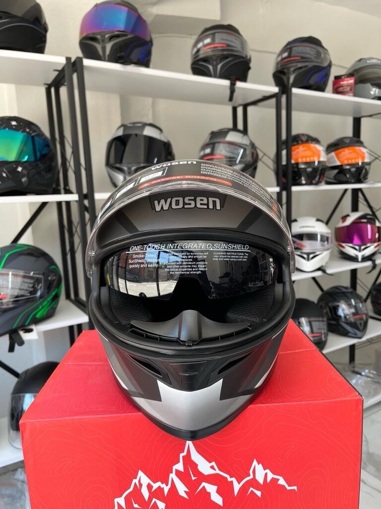 tam kapalı kask sıfır wosen - 2