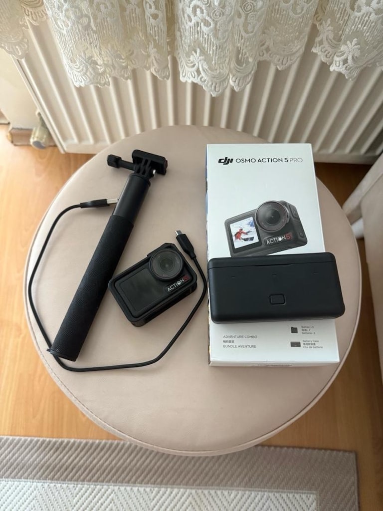 DJI Osmo Action 5 Pro Adventure Combo Aksiyon Kamerası - 5
