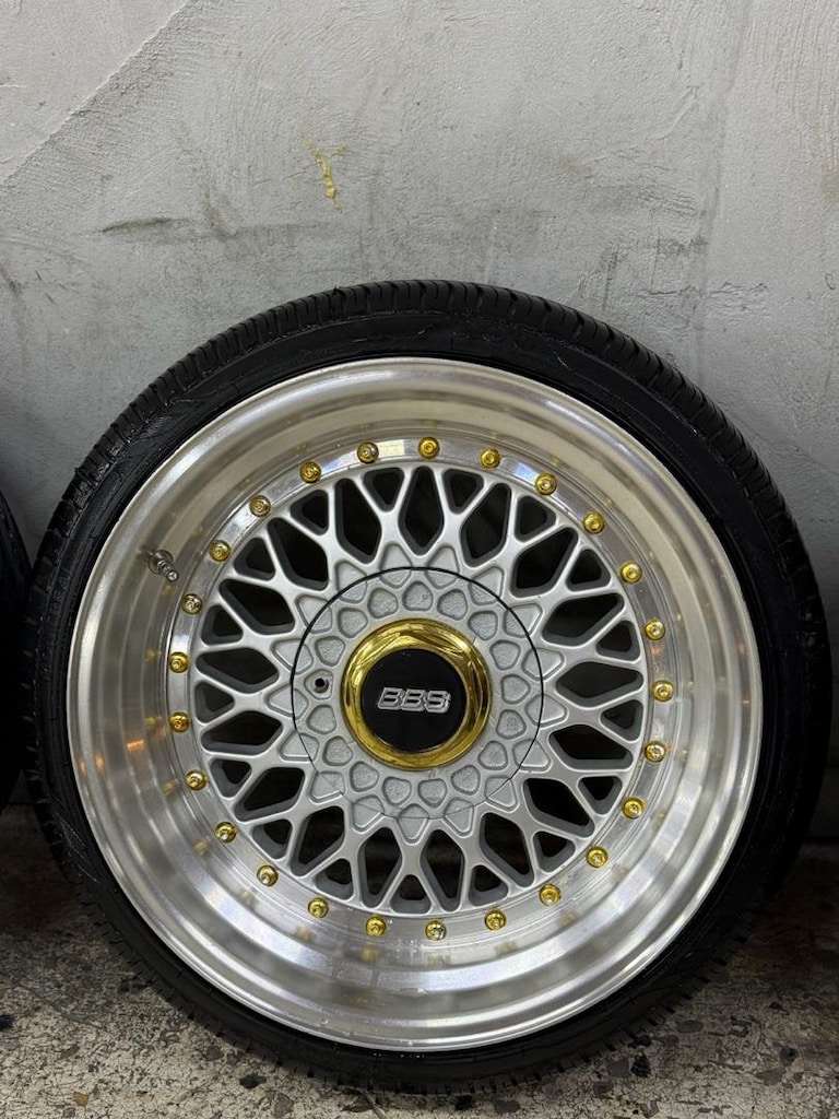 4x100 BBS RS1 RS2 DÖNÜŞÜMLÜ SIFIR LASTİKLİ JANT LASTİK TAKIMI - 6