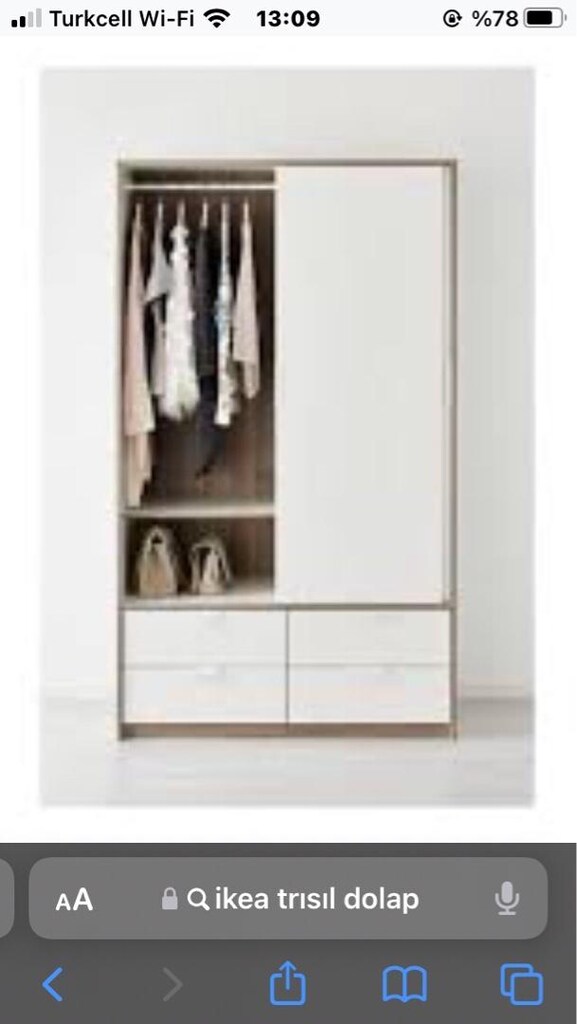 acillll satılık ikea gardrop trysıl model - 3
