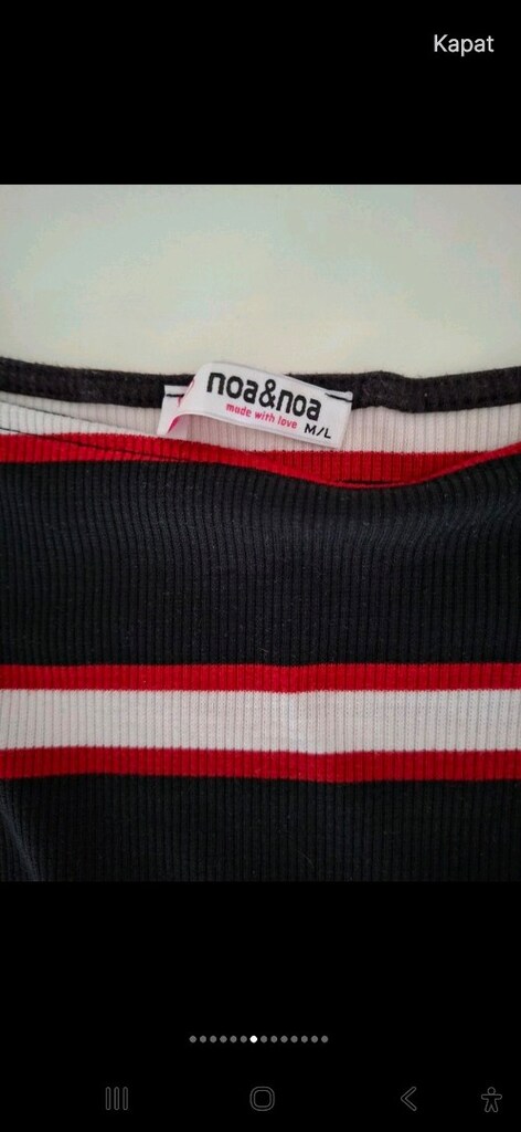 Noa&Noa M/L Crop Top Bluz - 7