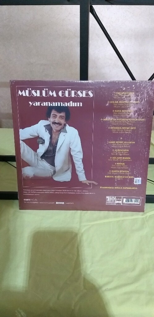 MÜSLÜM GÜRSES/FERDİ TAYFUR/ORHAN GENCEBAY PLAKLARI 33 LP LER. - 9