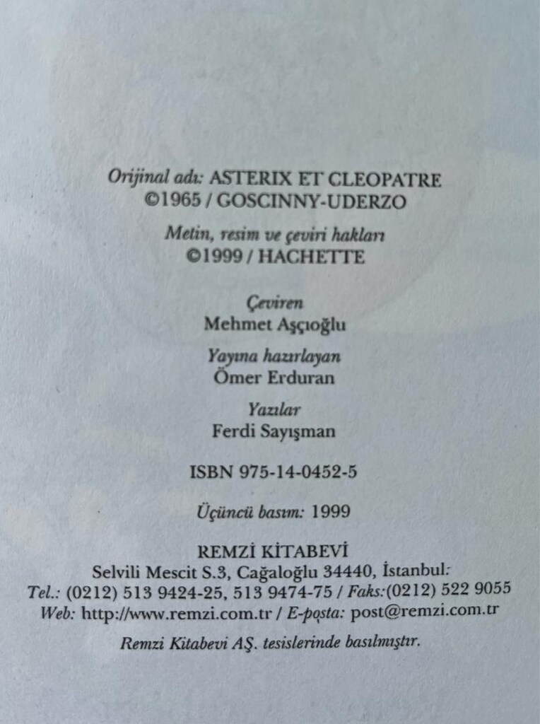 Asteriks Çizgi Roman Seti - 8