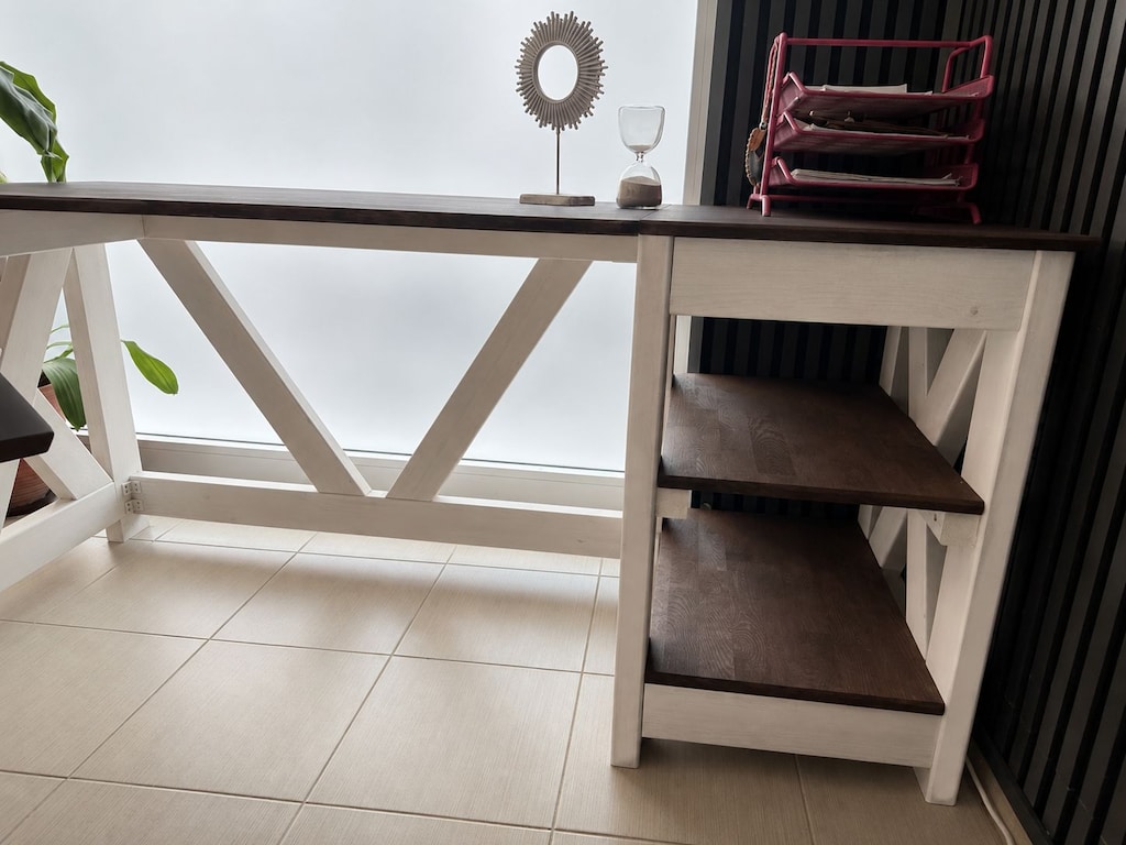 Masif Ahşap L Yönetici Masası + Sehpa + Sıfır Akbüro Müdür Koltuğu - 3