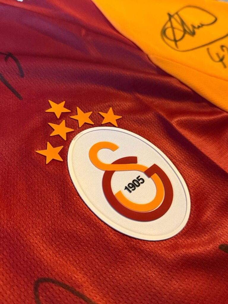 Orjinal Galatasaray Sarı Kırmızı İmzalı Forması - 2