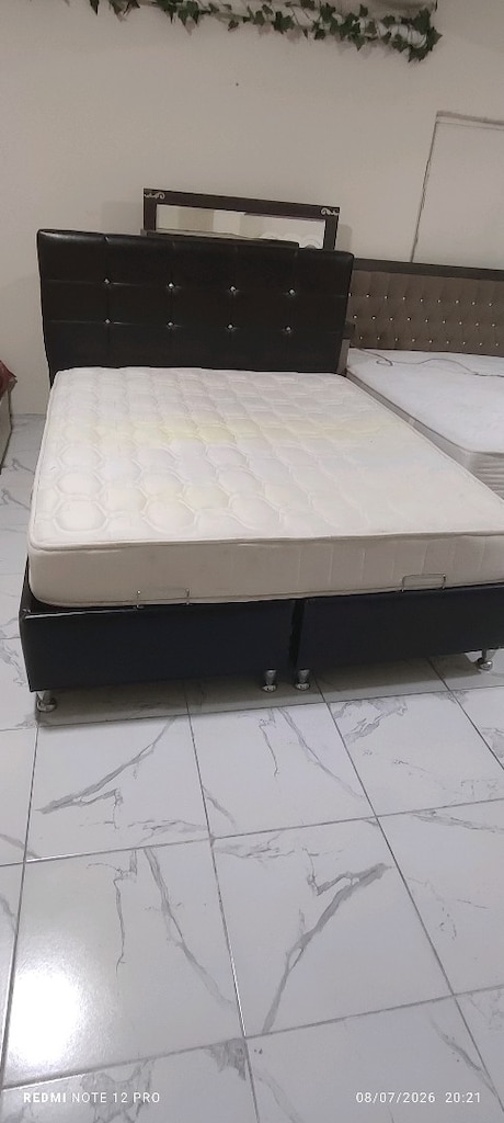 çift kişilik yatak baza başlık tagım şeklinde sıfırdan farksız Siirt - 4