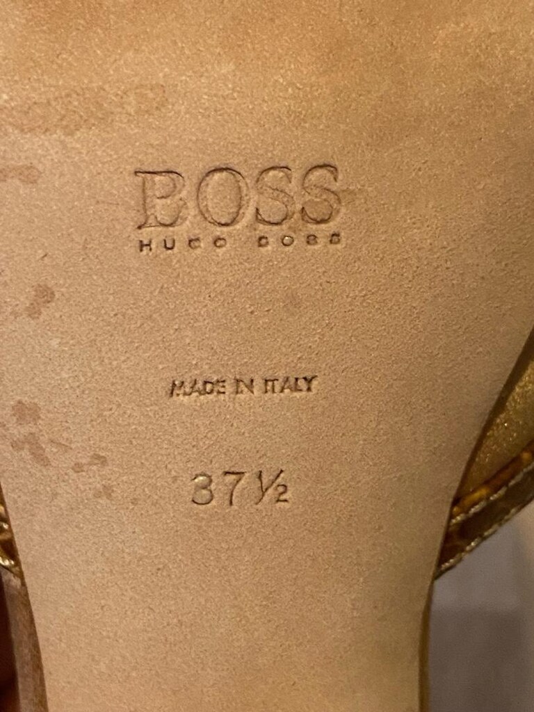 Orjinal HUGO BOSS Topuklu Deri Ayakkabı - 24