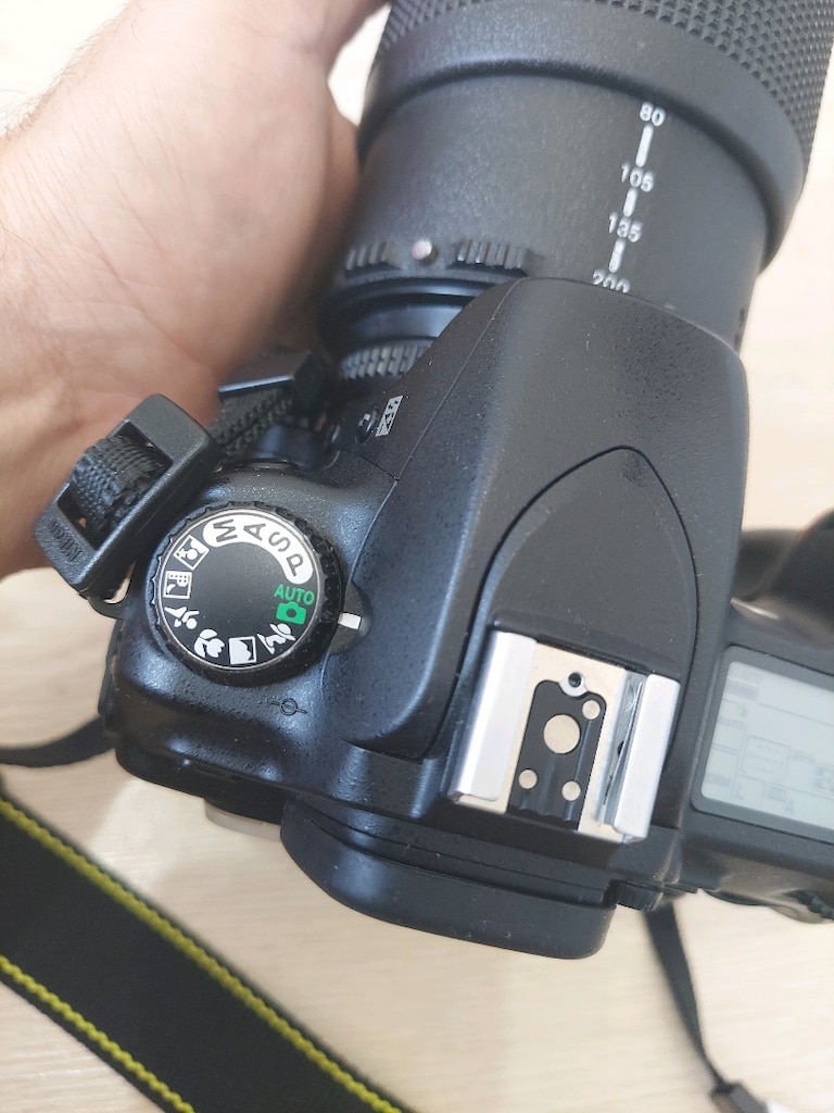 Nikon d80 Nikon AF 80-200mm f2.8D Lens.Temiz 7k şhutter - 3