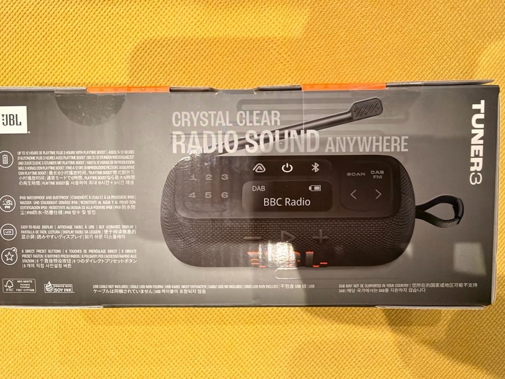 JBL TURNER 3 SIFIR AÇILMAMIŞ KUTU GARANTİLİ FATURALI - 6