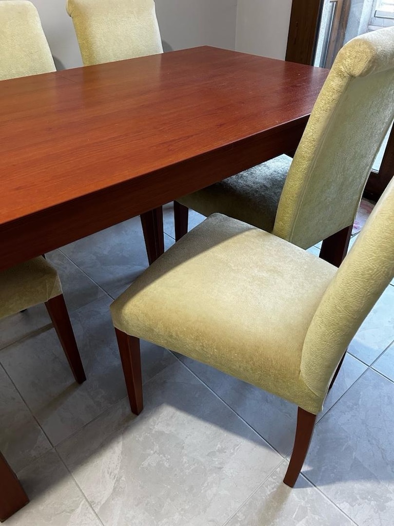Tepe Mobilya Açılır Yemek Masası + 6 Sandalye - Çok Temiz - 5