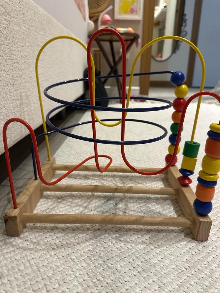 ikea ahşap eğitici oyuncak - 3