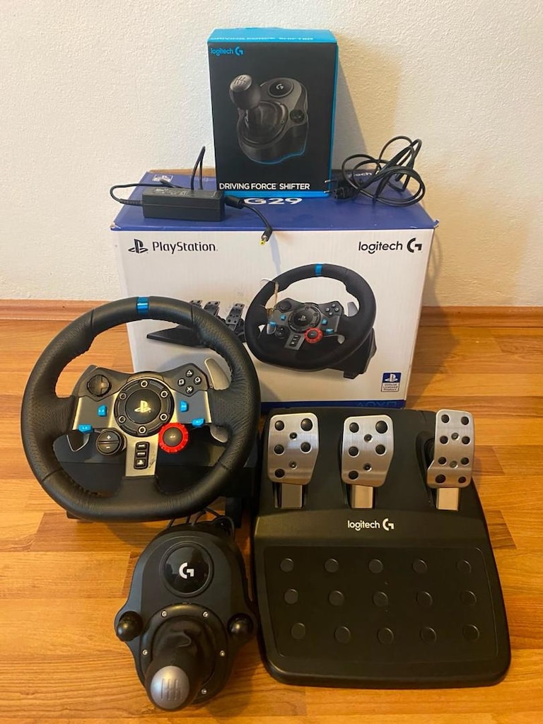 kutulu/shifter’lı logitech g29 direksiyon seti