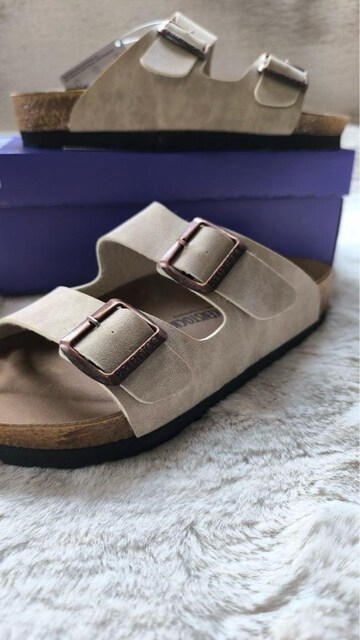 ‼‼BIRKENSTOCK ARIZONA KREM UNISEX
