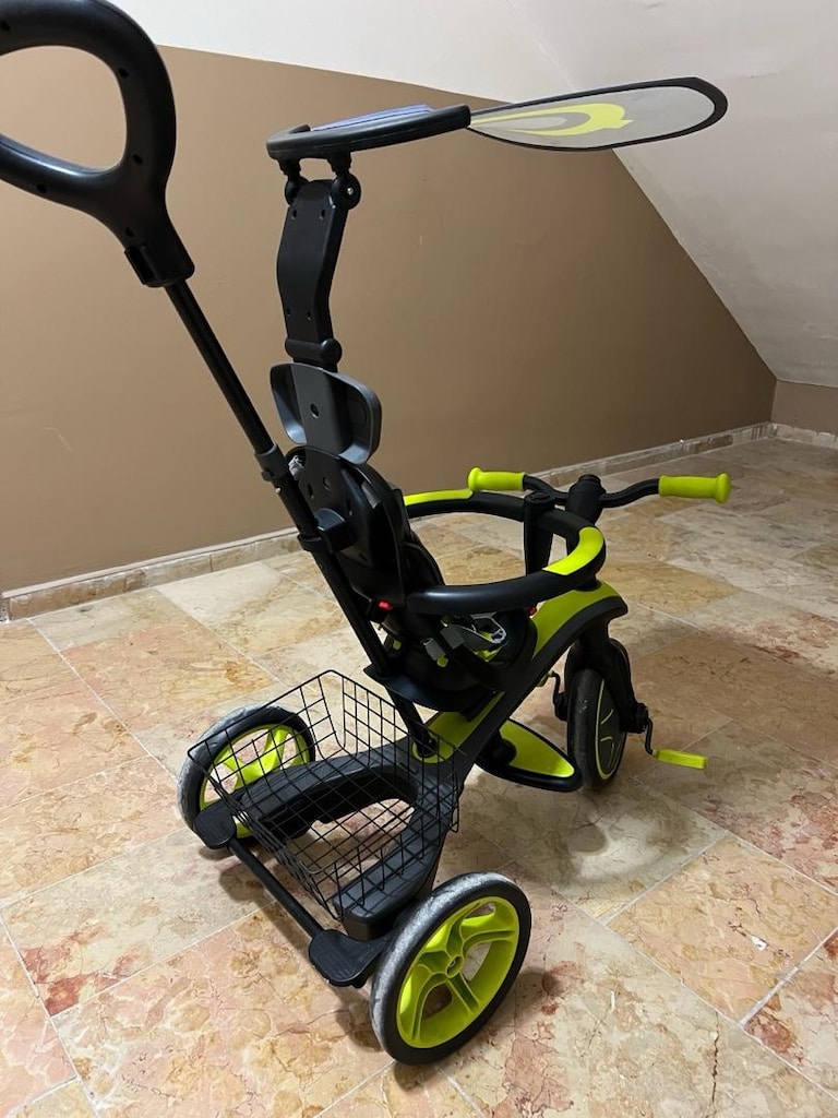 Globber Explorer 4 in 1 yeşil çocuk bisikleti (ÜCRETSİZ KARGO) - 3
