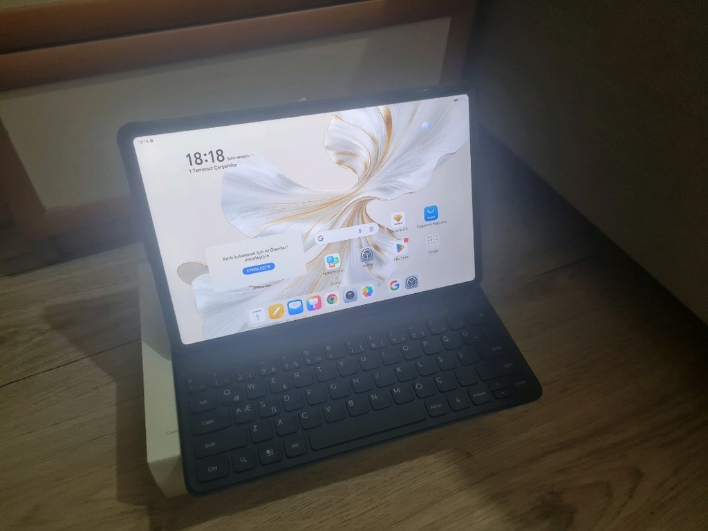 SIFIRDAN FARKSIZ YURTİÇİ 12AY GARANTİLİ 256GB 8RAM 12.1İNÇ HONOR PAD 9 - 3