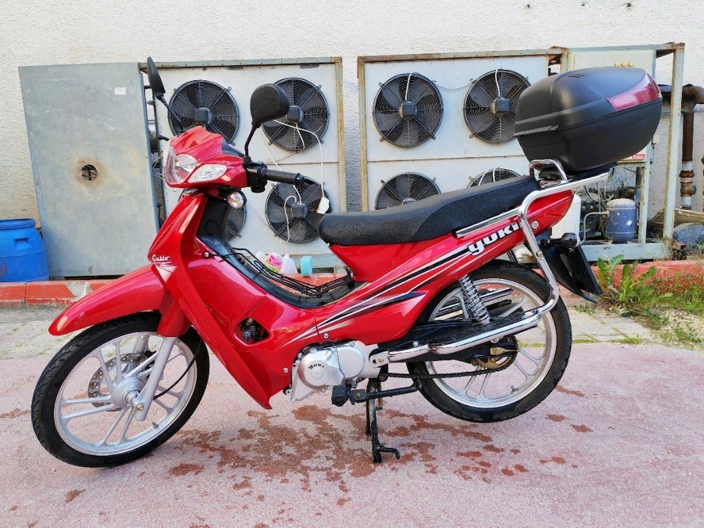 Yuki gusto 80 cc sıfır ayarında motorsiklet - 3