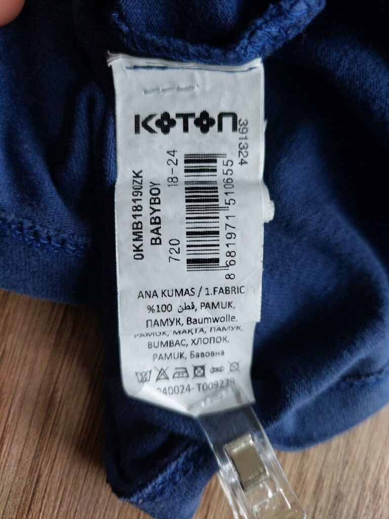 KOTON baby yazı desen sweatshirt-tshirt - 7