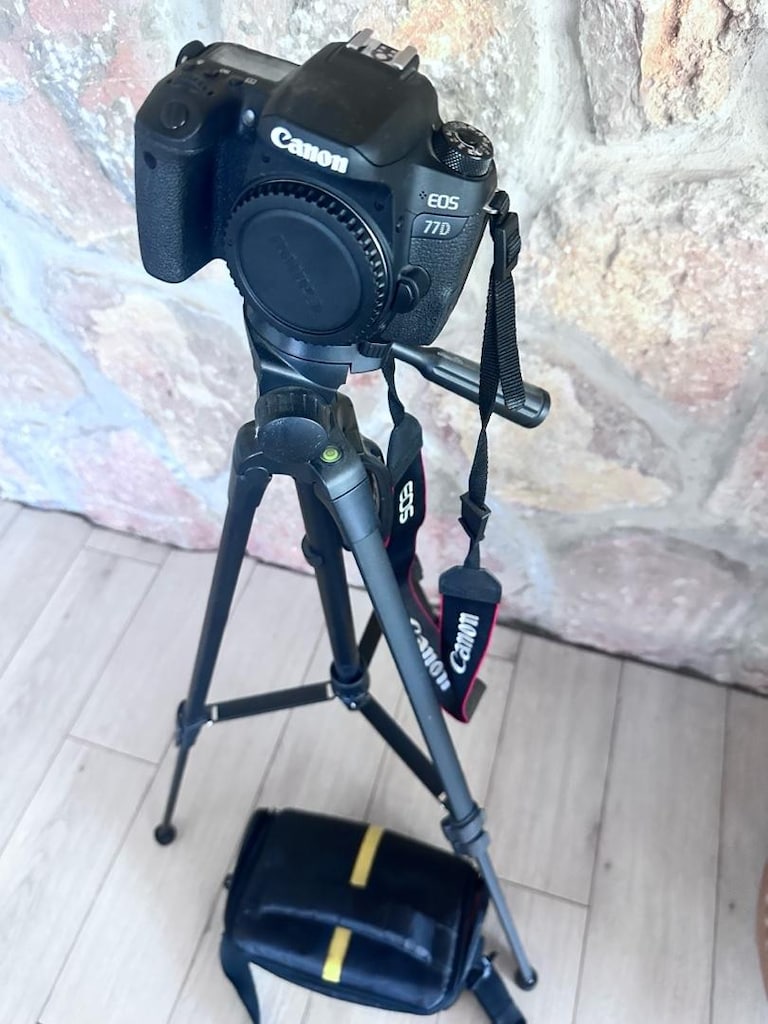 CANON EOS 77D çanta ve tripot - 4