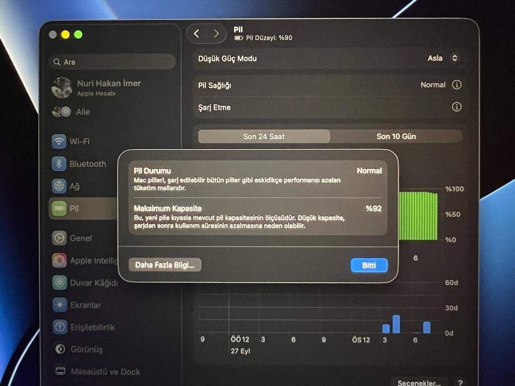 MacBook Air M1 Ağustos 2023 Troy faturalı - 7