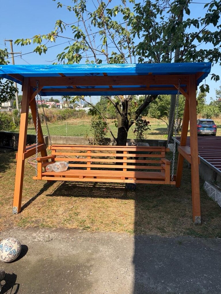 ahşap bahçe salıncağı - 5