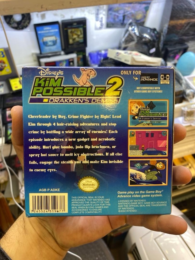 KİM POSSABLE GAMEBOY ADVANCE oyunu - 2