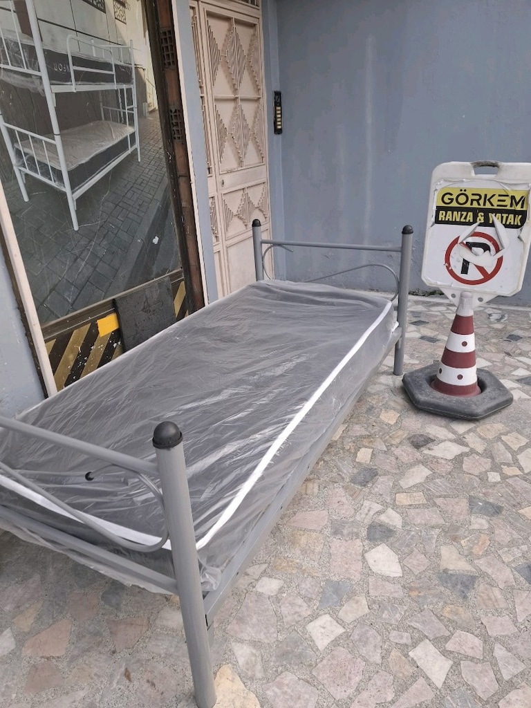 AYRILABİLİR GRI RANZA 2 YATAK AYNI GÜN ÜCRETSİZ TESLİMAT - 8