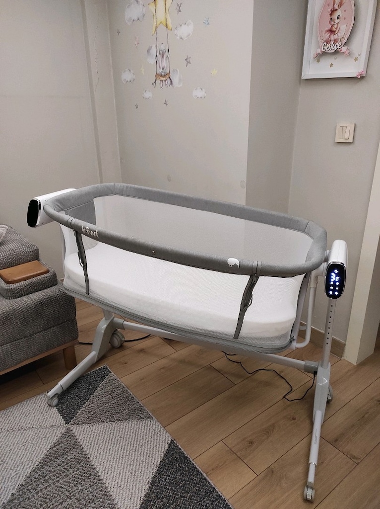 Kiwi Cozy Premium 3in1 Ağlamaya Duyarlı, Otomatik Sallanır, Anne Yanı - 4