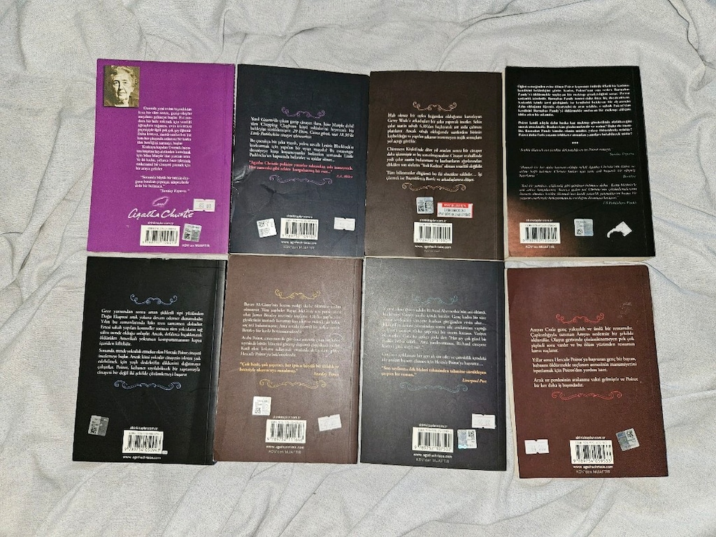 Agatha Christie Kitap Koleksiyonu (8 adet) - 2