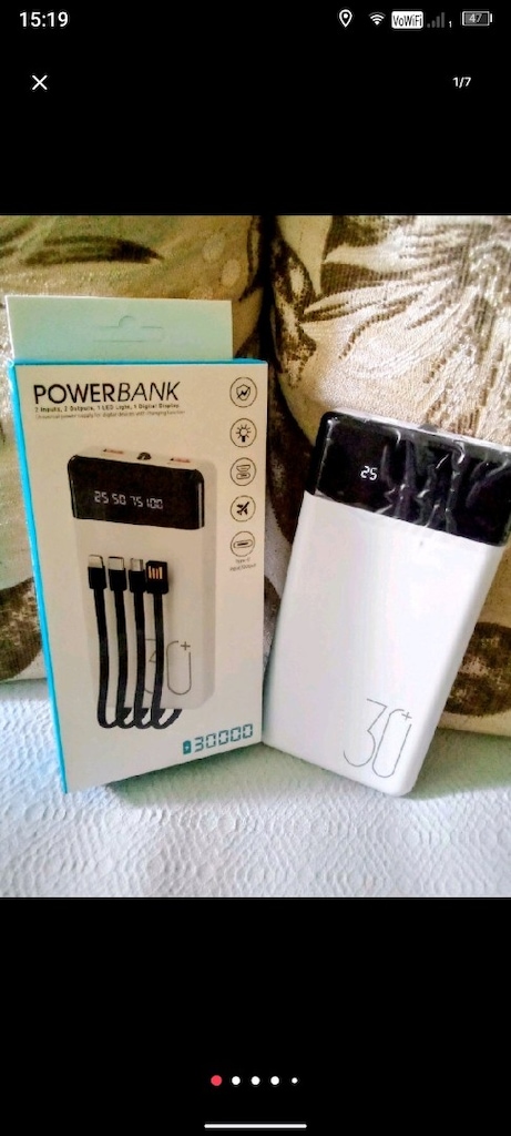 POWERBANK 30000 MAH GÜCÜNDE SIFIR ÜRÜN - 2