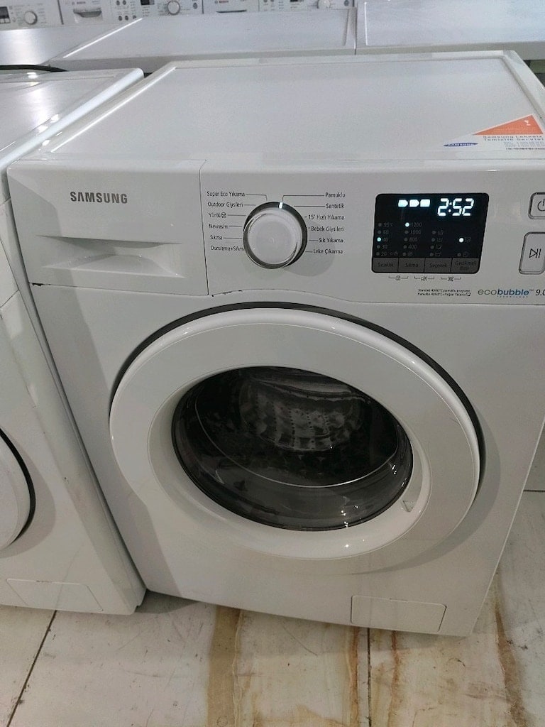 Samsung 9 kg 1200 devir yeni nesil çok temiz çamaşır makinesi - 9